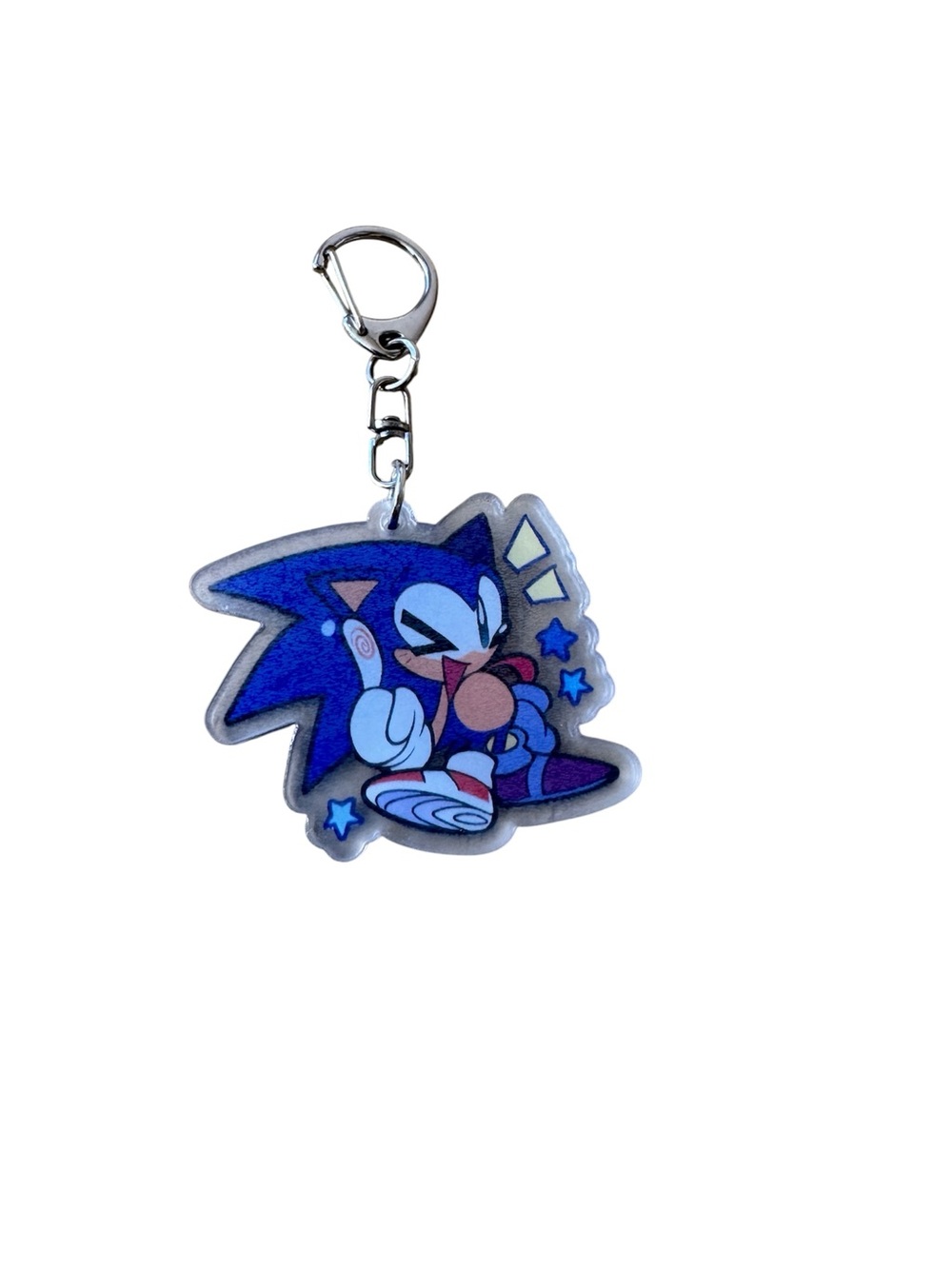 Sonic the hedgehog keychain